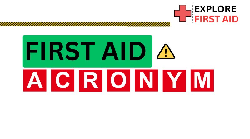 First Aid Acronym
